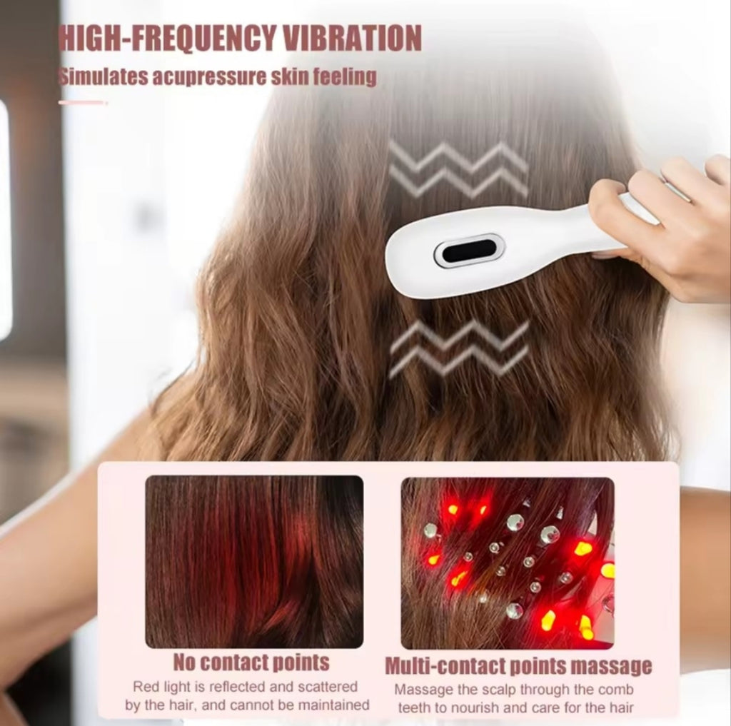 MamiVibe Innovative LED Hair Growth Comb - Professional Hair Loss Therapy